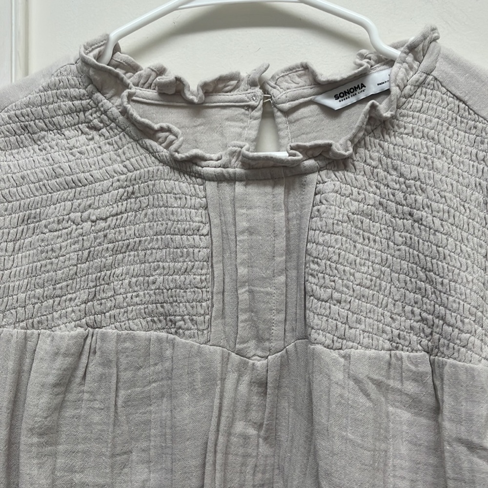 Sonoma Long Sleeve Top - Size L - Picture 5 of 7